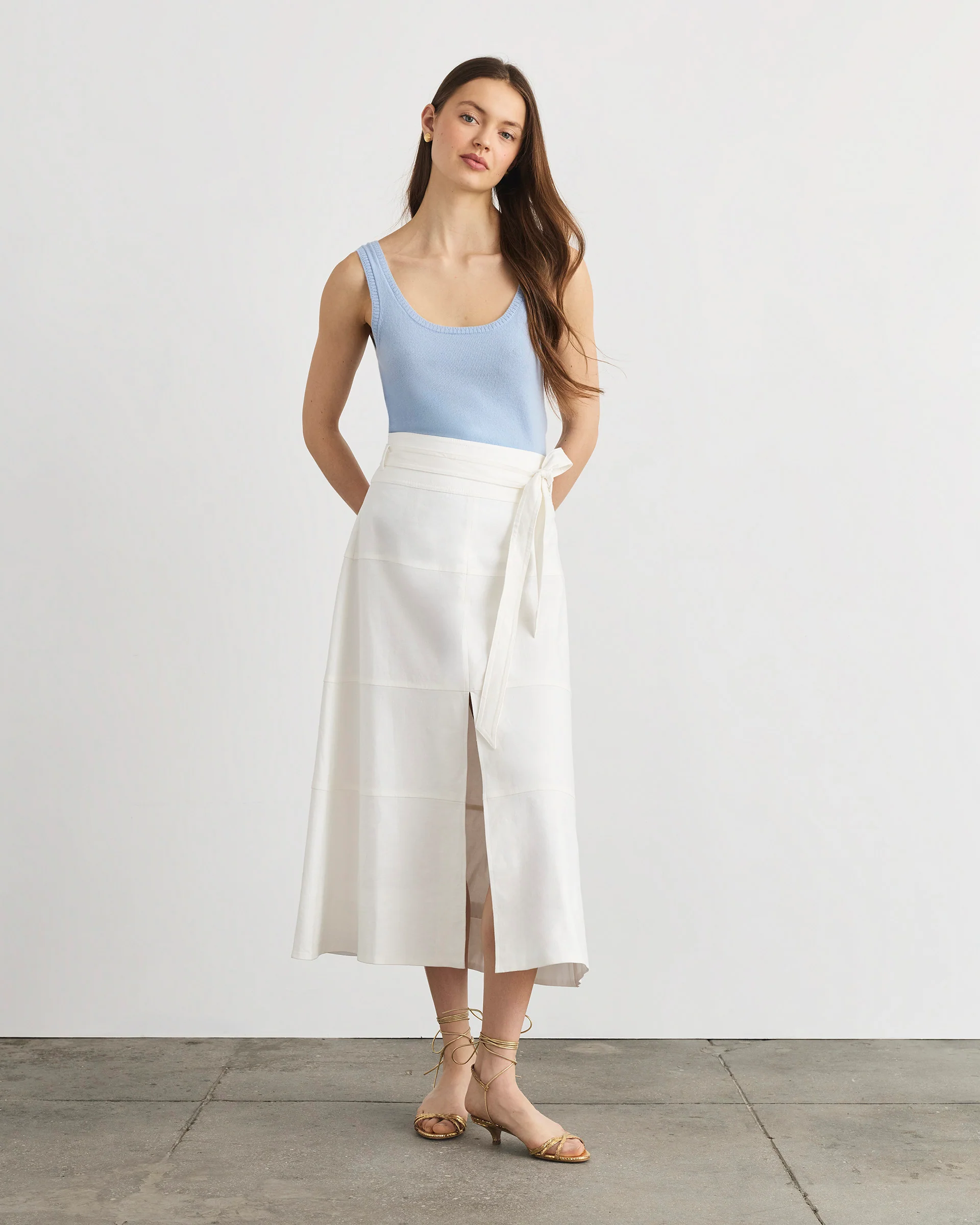Linen Hudson Skirt - Image 2