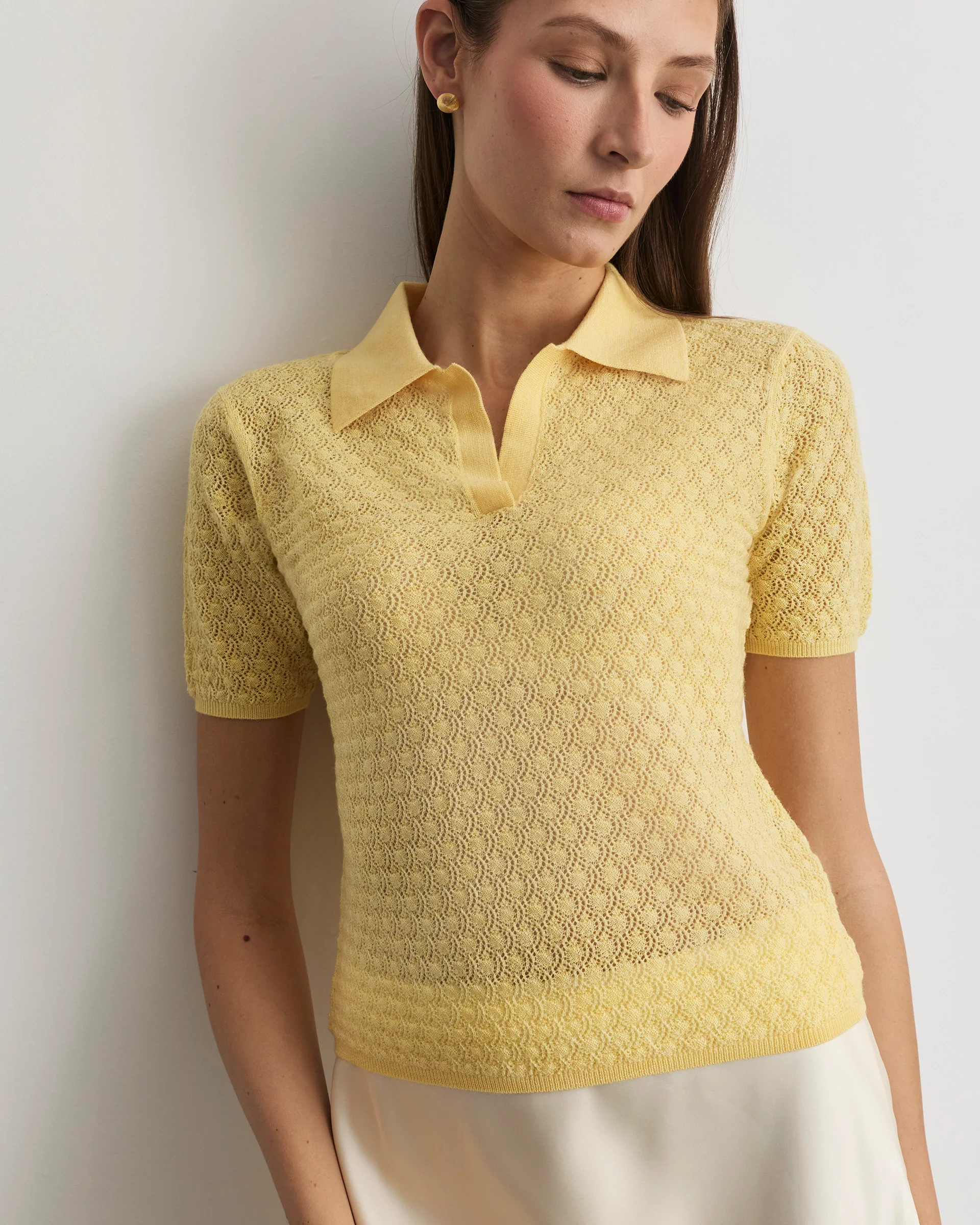 Camilla Pointelle Knit Top - Image 5